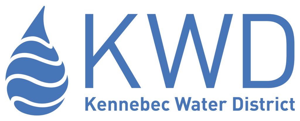 Kennebec Water District Logo - A stylized Water droplet